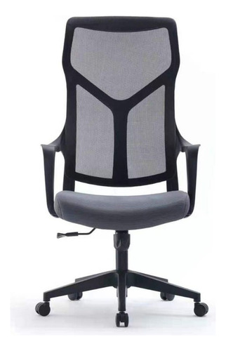 Silla De Oficina Moderna Y De Alta Calidad - Oslo Color Gris Material del tapizado Algodón