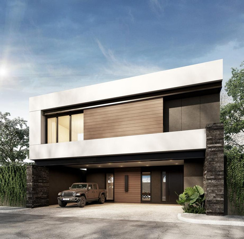 Estrena Residencia En Privada En El Uro Zona Carretera Nacional, C/ Jardín, Terraza Exterior Techada C/ Asador Balcón C/ Vistas A Las Montañas, Fracc C/ Alberca, Áreas Verdes Y Cancha De Fútbol