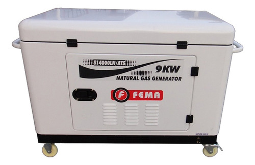 Generador Fema 9 Kw- A Gas Natural- 20hp- Trifasico