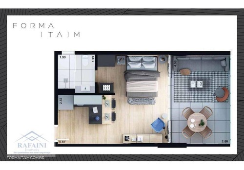 Imagem 2 de 30 de Studio Pronto Para Morar Com 1 Dormitório À Venda, 49 M² Por R$ 958.589 - Itaim Bibi - São Paulo/sp - St0024