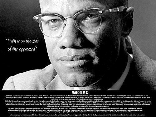 777 Tri-seven Entertainment Póster De Malcolm X La Verdad Es