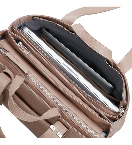 Laptop Bailhandle Samsonite Brightbeyond Tote 14.1 Beige