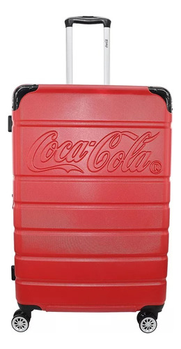 Maleta De Viaje Coca-cola® De 24 Pulgadas, Capacidad 15 Kg