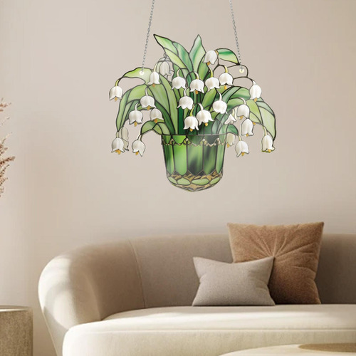 Decoración De Ventana De Acrílico Adorno De Ventana De Acríl
