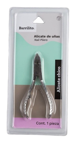 Tijera Alicate P/ Uñas 8320-4 I Pedicure Manicure Barrilito