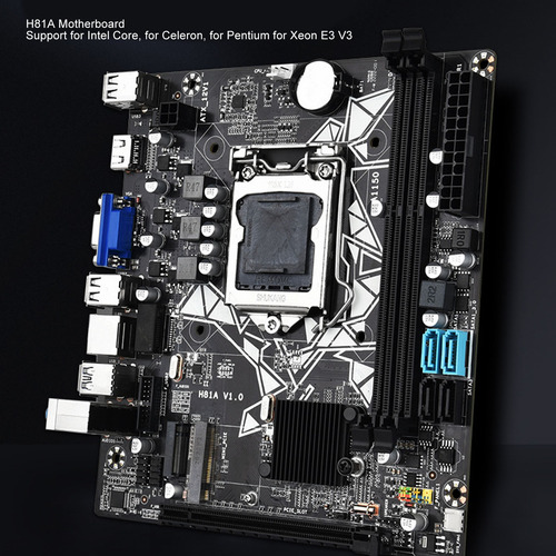 Placa Base De Ordenador H81a Professional Compatible Con Lga