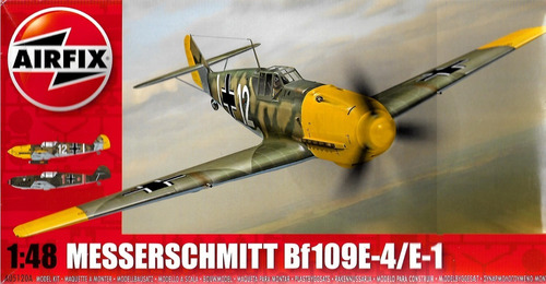 Avión Messerschmitt Bf109e-1/e-3/e-4  -airfix 1:48 - 05120 A
