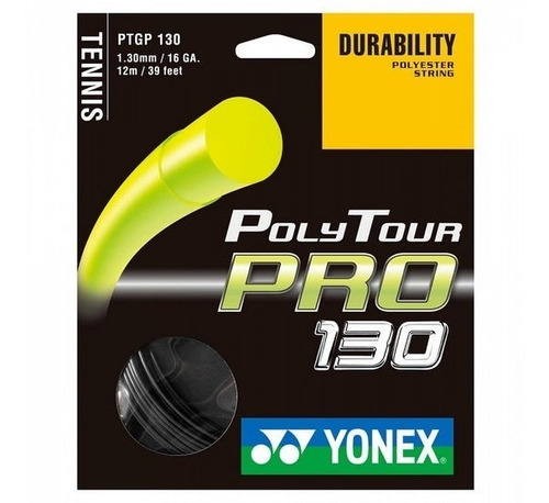 Imagen 4 de 4 de Set Cuerdas Yonex Polytour Pro 12mts