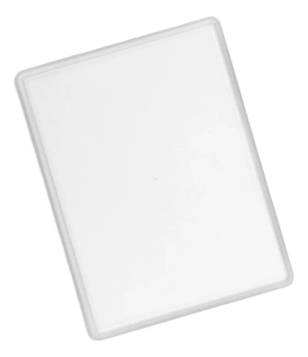 Tabla De Picar Cortar Plastico 35cm X 50cm Oportunidad! Lisa Blanco