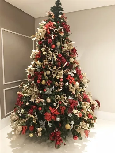 Árvore De Natal Grande 2.10m 1000 Galhos Pinheiro Cheio