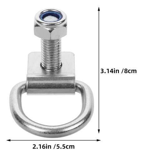 Ganchos De Anclaje Resistentes Con Pernos En Forma De Anillo