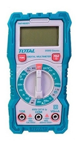 Multímetro Tester Digital Ac/cd 600v. Total