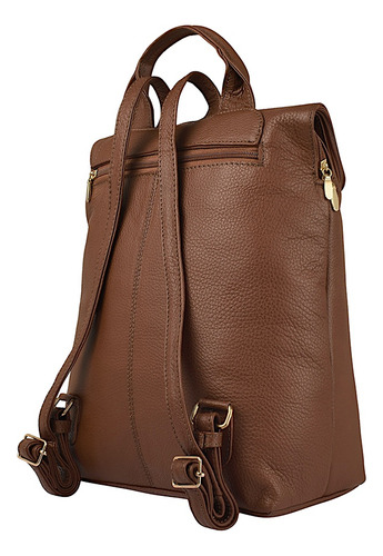 Backpack Dama Stylo Bagstage Piel Café