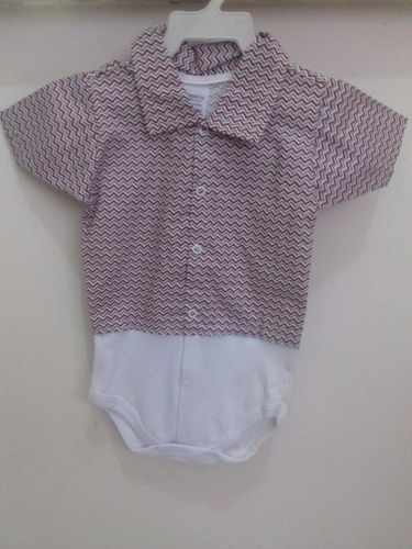 Body Camisa Social Infantil Masculino