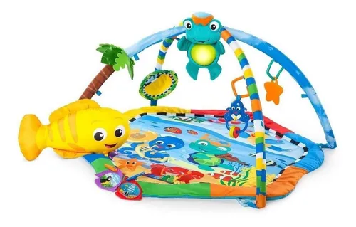 Chiviri4ta - BABY EINSTEIN DISCOVERY SEAS GYM Este versátil gimnasio para  bebés de Baby Einstein lleva a tu pequeño a un viaje de aventura con luces,  música y actividades inspiradas en el