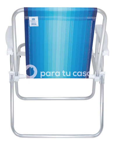 Sillón Playa X 2 Unid Pescador Aluminio Rafia Mor 2101 Ct