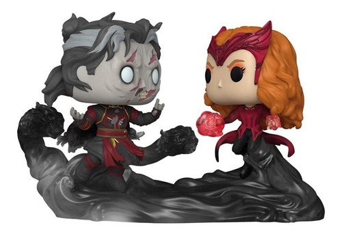 Imagen 1 de 3 de Dead Strange Vs Scarlet Witch Movie Moment Funko Pop