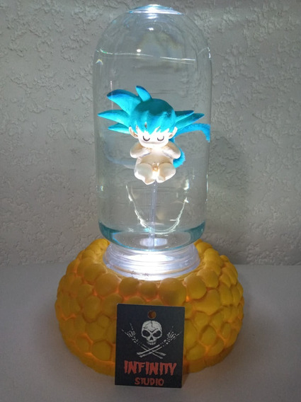 Lampara Capsula Goku Bebe Con Esfera Dragon Ball, Colores | Meses sin  intereses