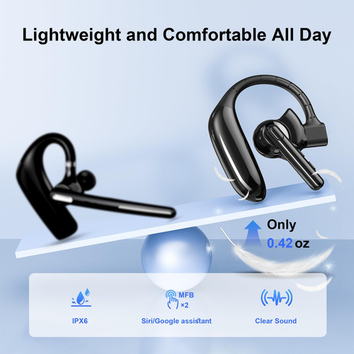 Auriculares Bluetooth Dual-mic V5.4 Auricero Bluetooth Inalá