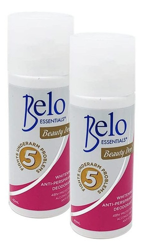 Paquete De 2 Belo Essentials Beauty Deo - Lucha Contra El Pr