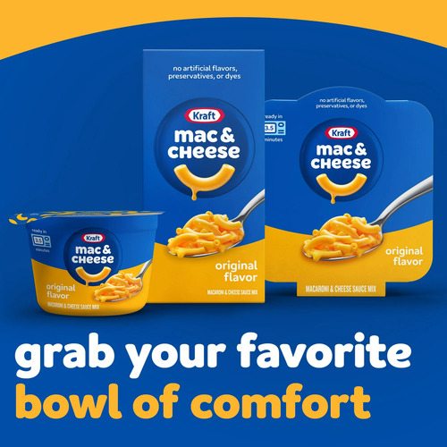 Macarrones Con Queso Kraft Original Caja De 7.25 Oz Pieza