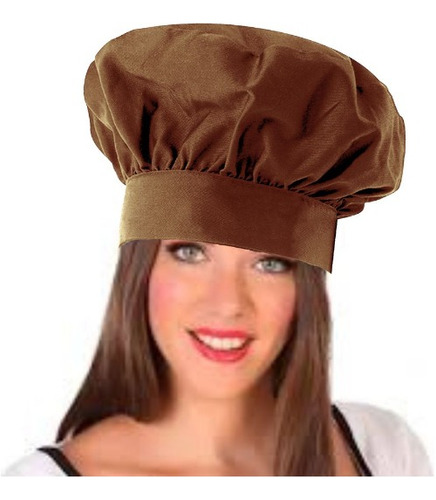 Gorro Chef Champiñón 100% Drill Protex Uv En Gorro De Cocina