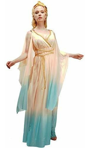 Disfraz Mujer - Pgond Disfraz De Lujo De Diosa Griega Para M