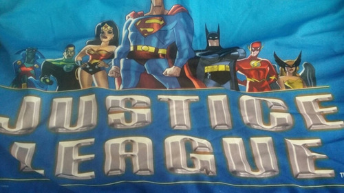 Saco De Dormir Infantil Liga Da Justiça 135 X 76 Fotos Reais