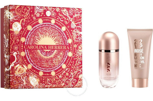 Set Para Mujer Carolina Herrera Perfume 212 Vip Rose Edp 80m