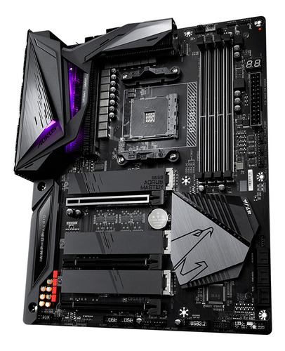 Placa Gigabyte B550 Aorus Master Am4 Wi-fi Rgb Hdmi Sata