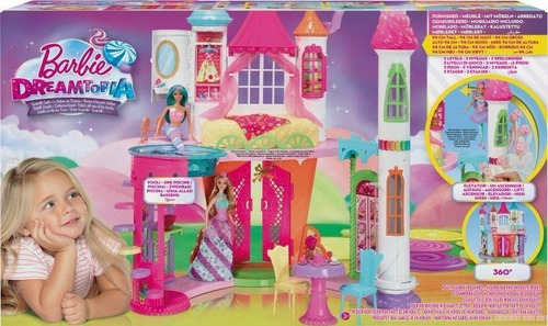 Playset Barbie Castelo Dos Doces Dreamtopia Mattel - Lr