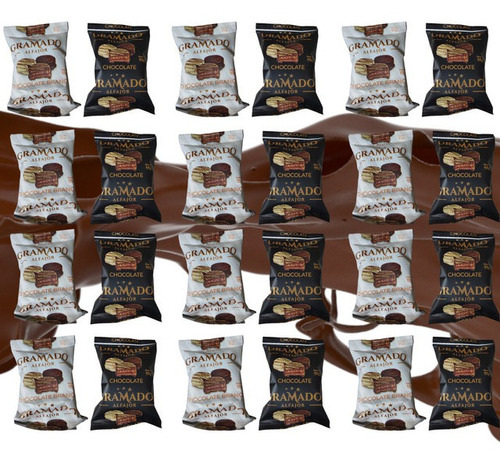 4 Caixas Com 6 Alfajor Gramado Serra Gaúcha Triplo Recheio