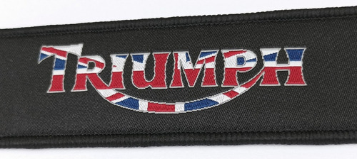 Imagem 3 de 6 de 1 Chaveiro Triumph Tecido Bordado - 1 Unid