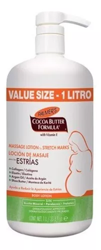 Crema Antiestrías Para Cuerpo Palmers Loción De Masaje En Botella De  1000ml/1kg