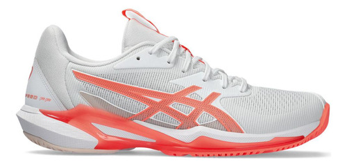 Zapatillas Asics Solution Speed Ff 3 White/sun Coral Mujer