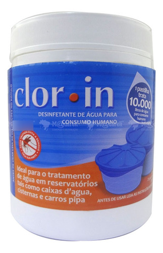 Cloro Para Tratar Água Consumo Humano 10000 Litros - Clorin