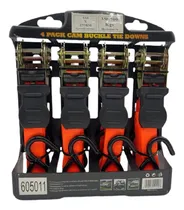 Comprar Lingas De Amarra Enganche Tensor 4pcs Auto Gancho Reforzado