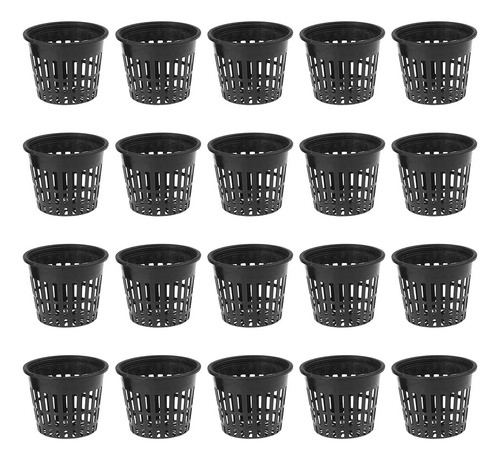 40 Vasos De Red De Plástico Para Jardín, Maceta Hydroponic P