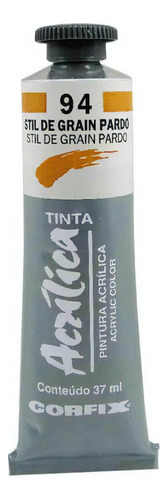 Tinta Acrilica Corfix 94 Stil De Grain Pardo 37ml