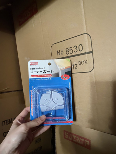 Protector De Esquinas + Borde De Mesa(8 Pzas+2 Rollos)