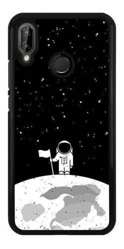 Funda Case Para Huawei Astronauta Tumblr Luna Blanco