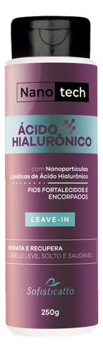 Leave In Acido Hialurônico Hidratação E Fortalecimento