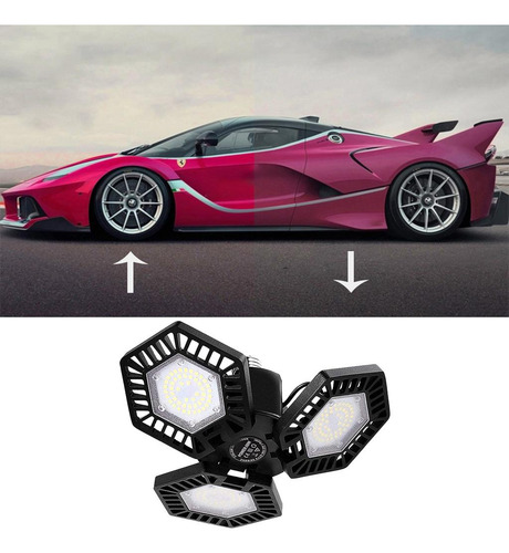 Luces Led Plegables Deformables De Garaje Bombilla E27 Luz