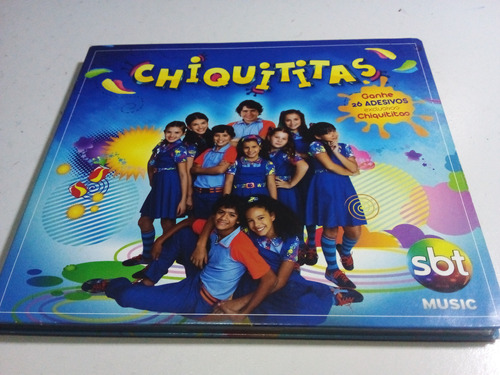 Cd Chiquititas 2013(acompanha Cartela De Adesivos)/seminovo!