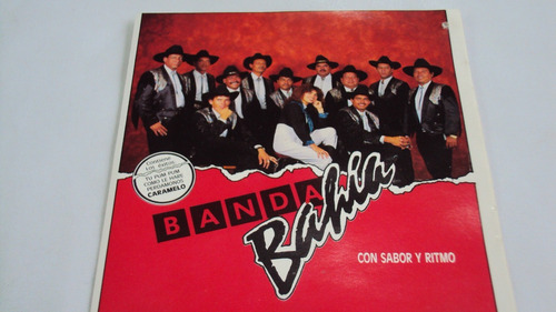 Cd Banda Bahia Con Sabor Y Ritmo