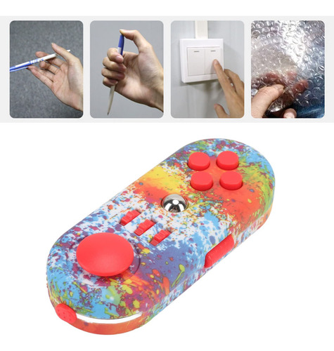 Fidget Toy Fidget Retro Controller Game Pad Con 13 Juguetes