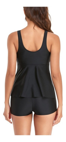 Traje De Baño De Dos Piezas Con Control De Abdomen For Mujer