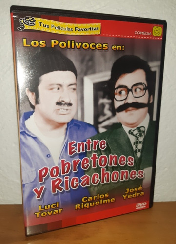 Dvd Entre Pobretones Y Ricachones Los Polivoces 