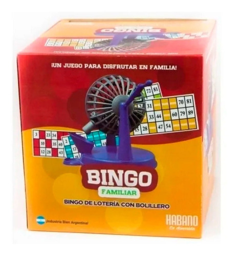 Bingo Bolillero Juego De Lotería Habano 1003 Canalejas