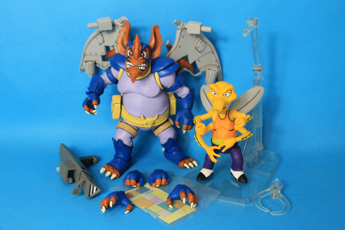 Wingnut & Screwloose Tmnt Neca (Usado)